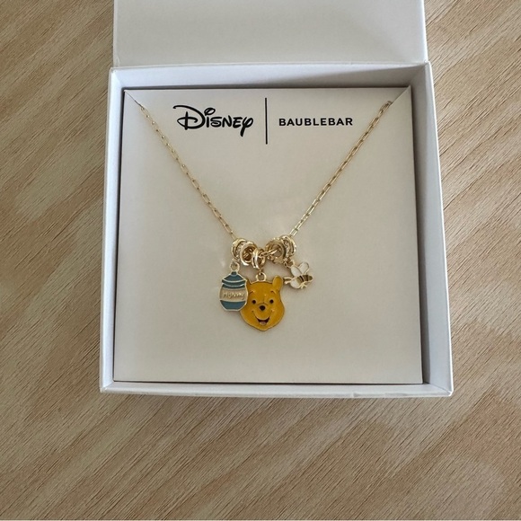 New BaubleBar x Disney Winnie the Pooh Charm Necklace - Picture 7 of 8